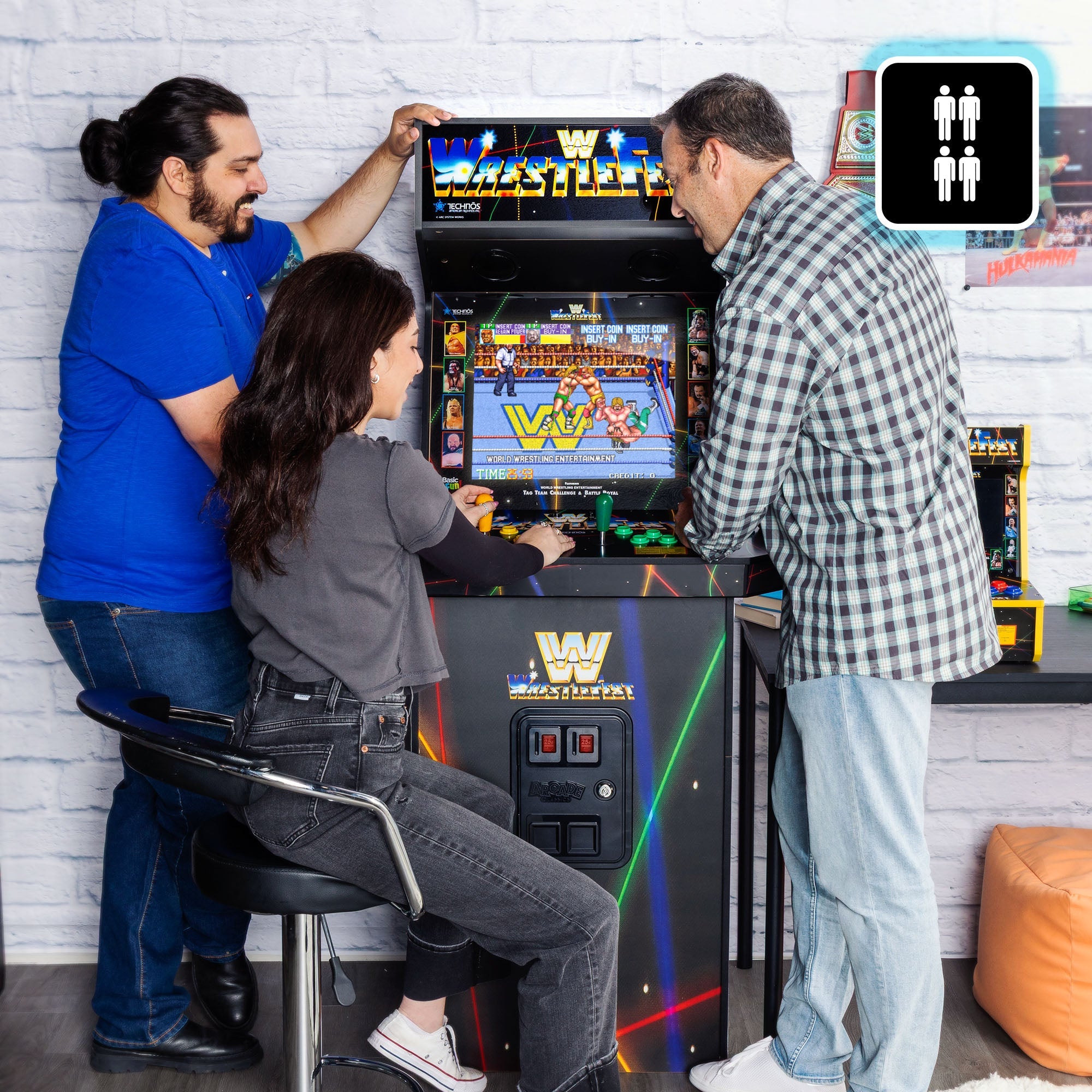 WWE Wrestlefest Supreme Series Arcade Machine - detail view 5