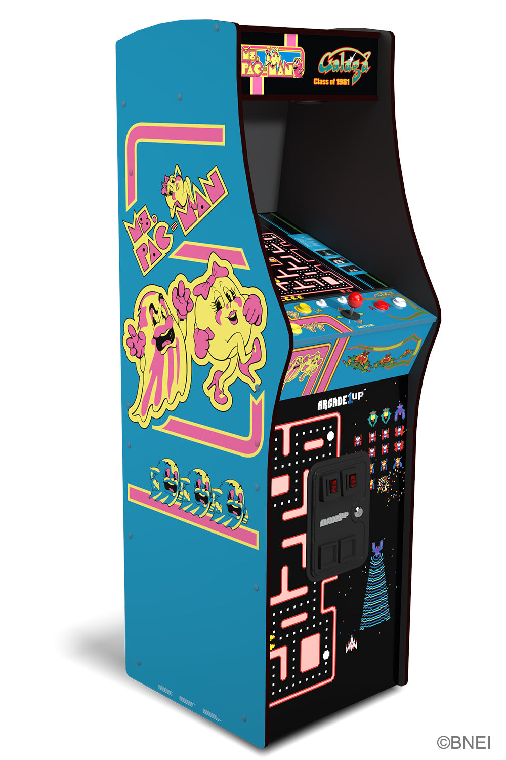 Ms. Pac Man & Galaga Class of '81 Deluxe Arcade Machine - detail view 3