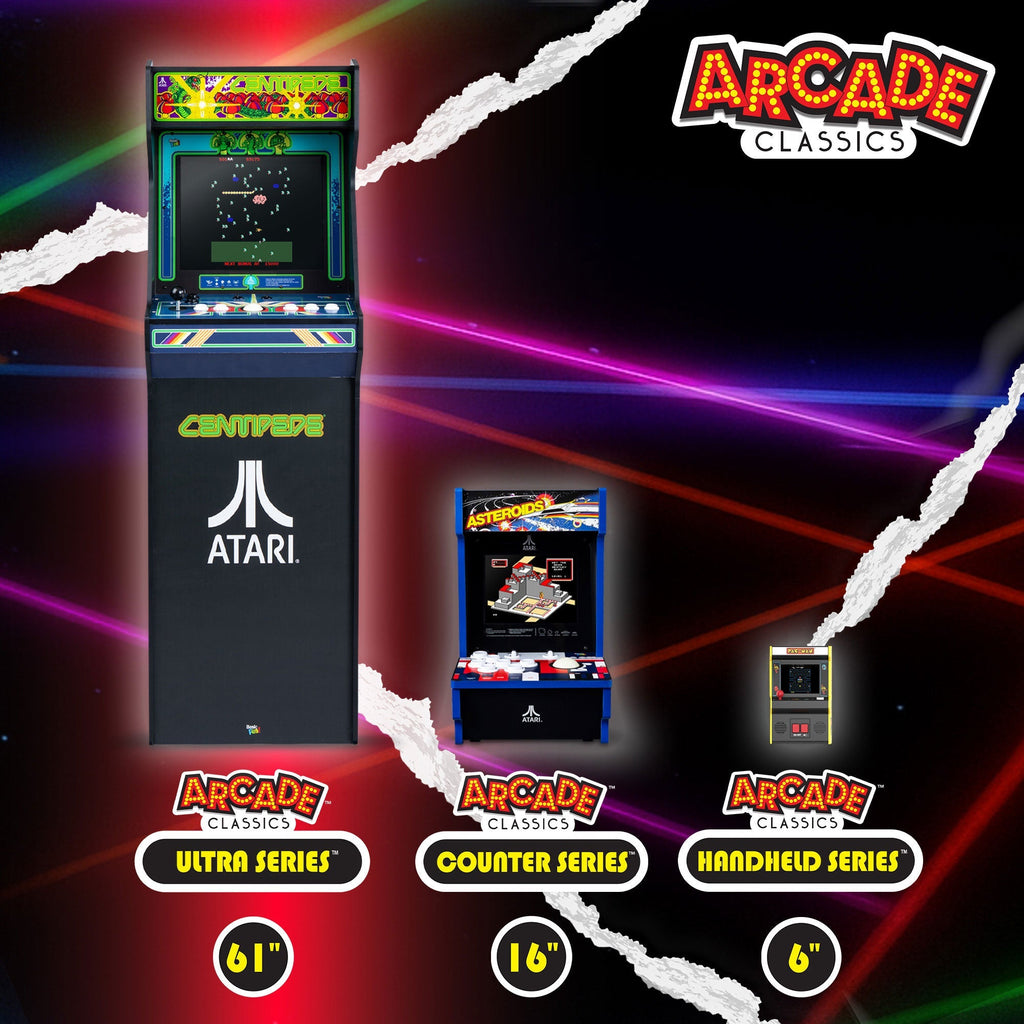 Atari Asteroids Counter Series Arcade Game with 8 Inch Screen - detail view 6