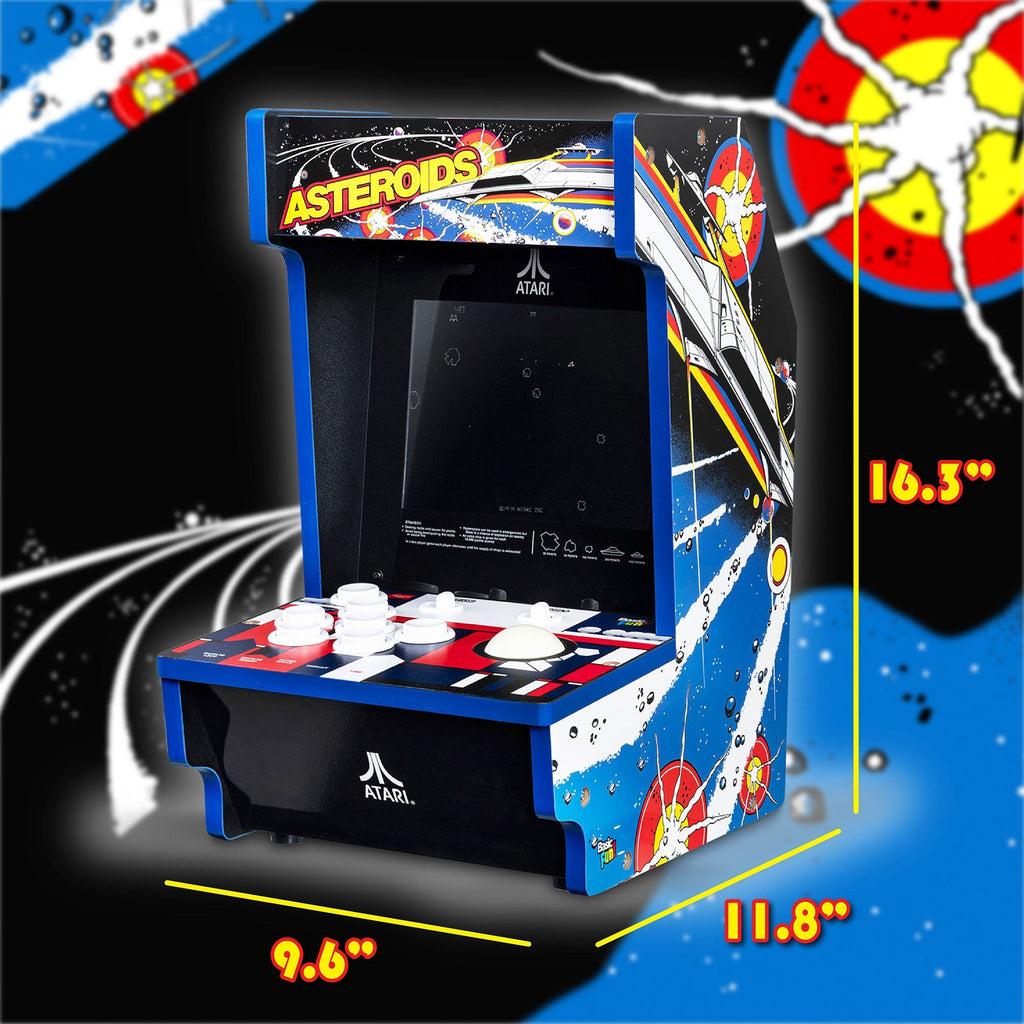 Atari Asteroids Counter Series Arcade Game with 8 Inch Screen - detail view 4