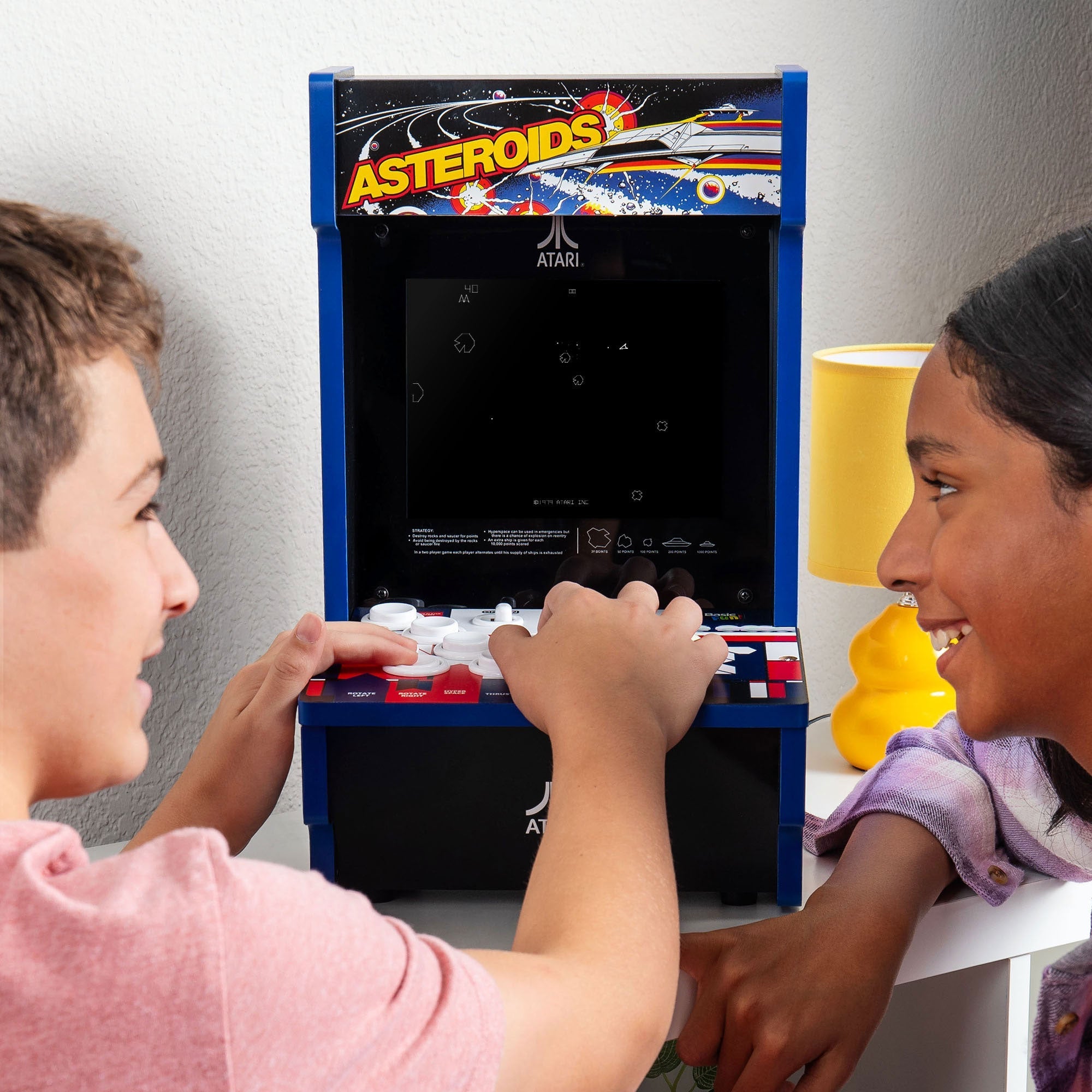 Atari Asteroids Counter Series Arcade Game with 8 Inch Screen - detail view 8