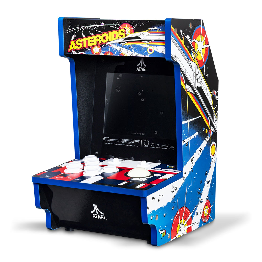 Atari Asteroids Counter Series Arcade Game with 8 Inch Screen - product view