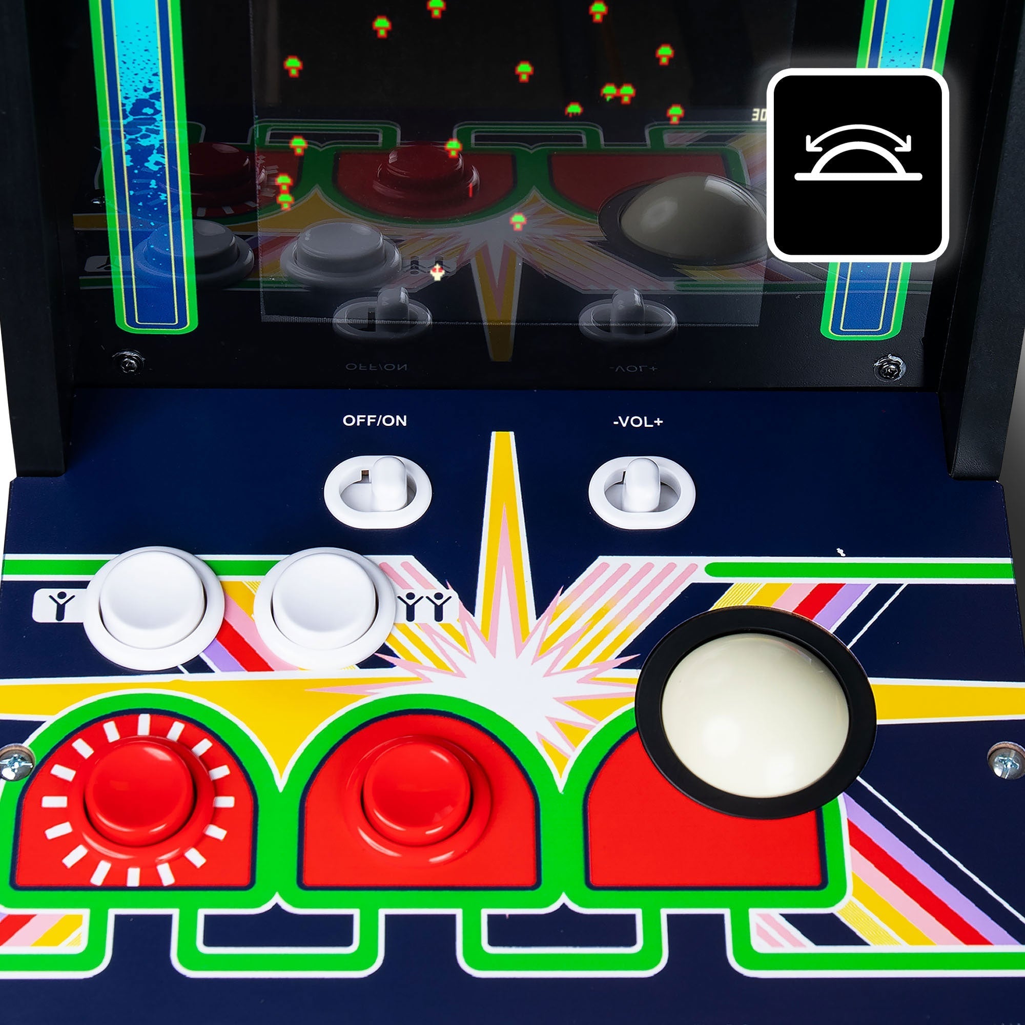 Atari Centipede Counter Series Arcade Game with 8 Inch Screen - detail view 10