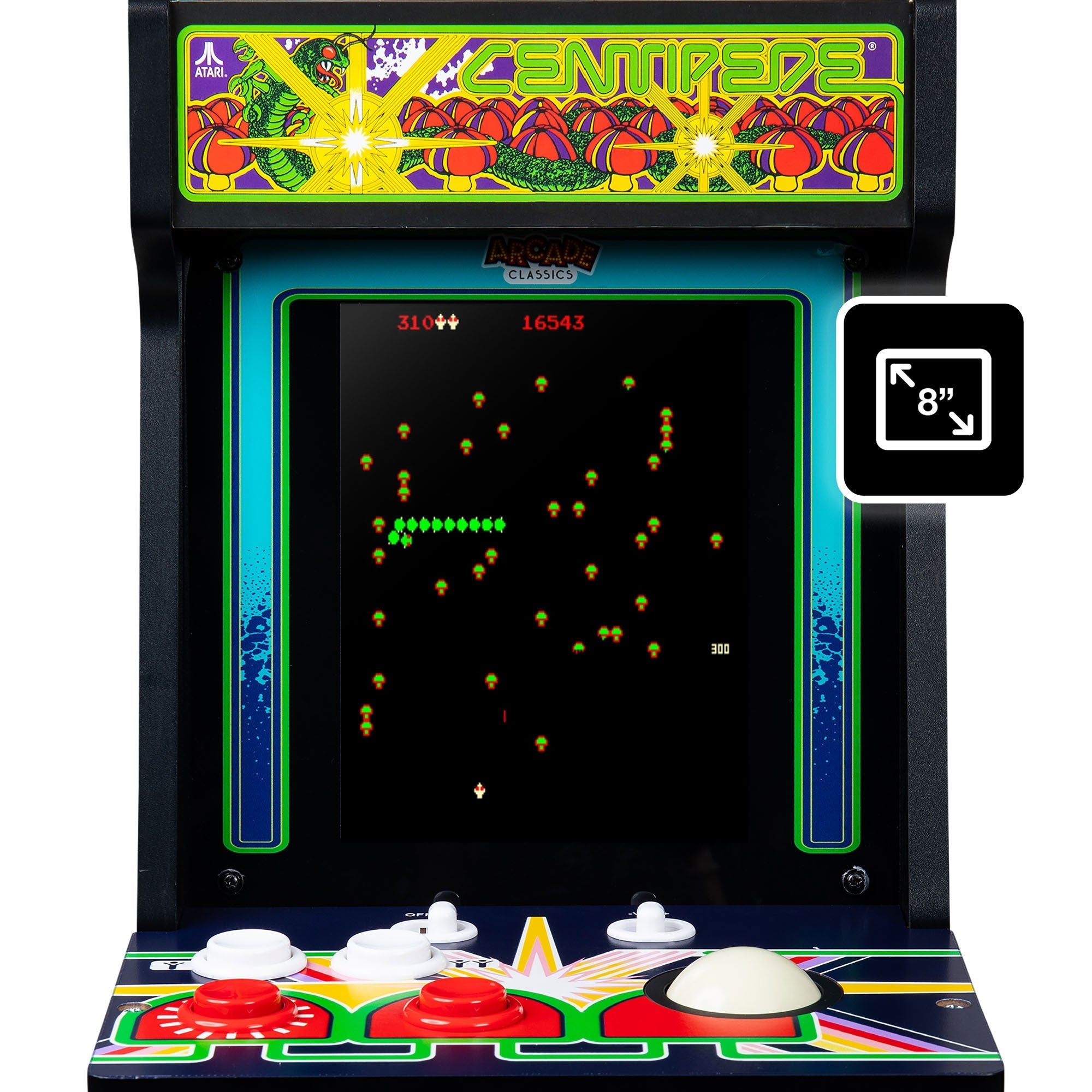 Atari Centipede Counter Series Arcade Game with 8 Inch Screen - detail view 11
