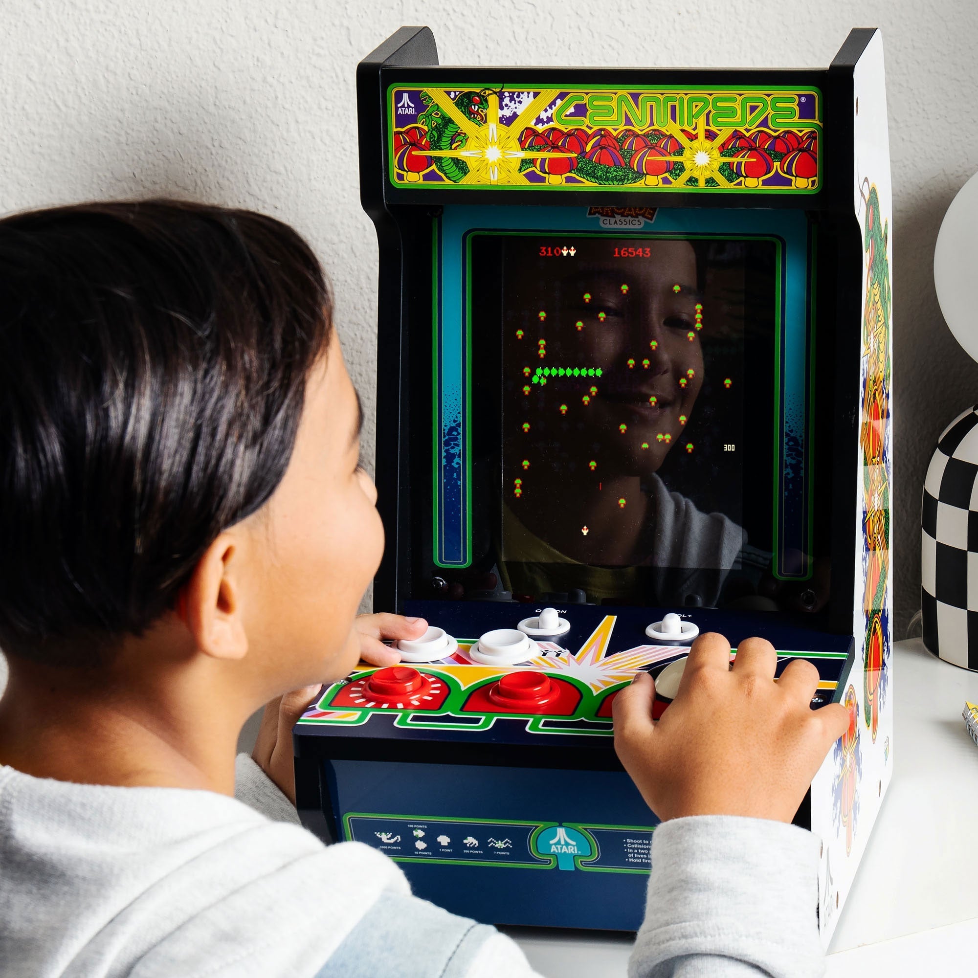 Atari Centipede Counter Series Arcade Game with 8 Inch Screen - detail view 8