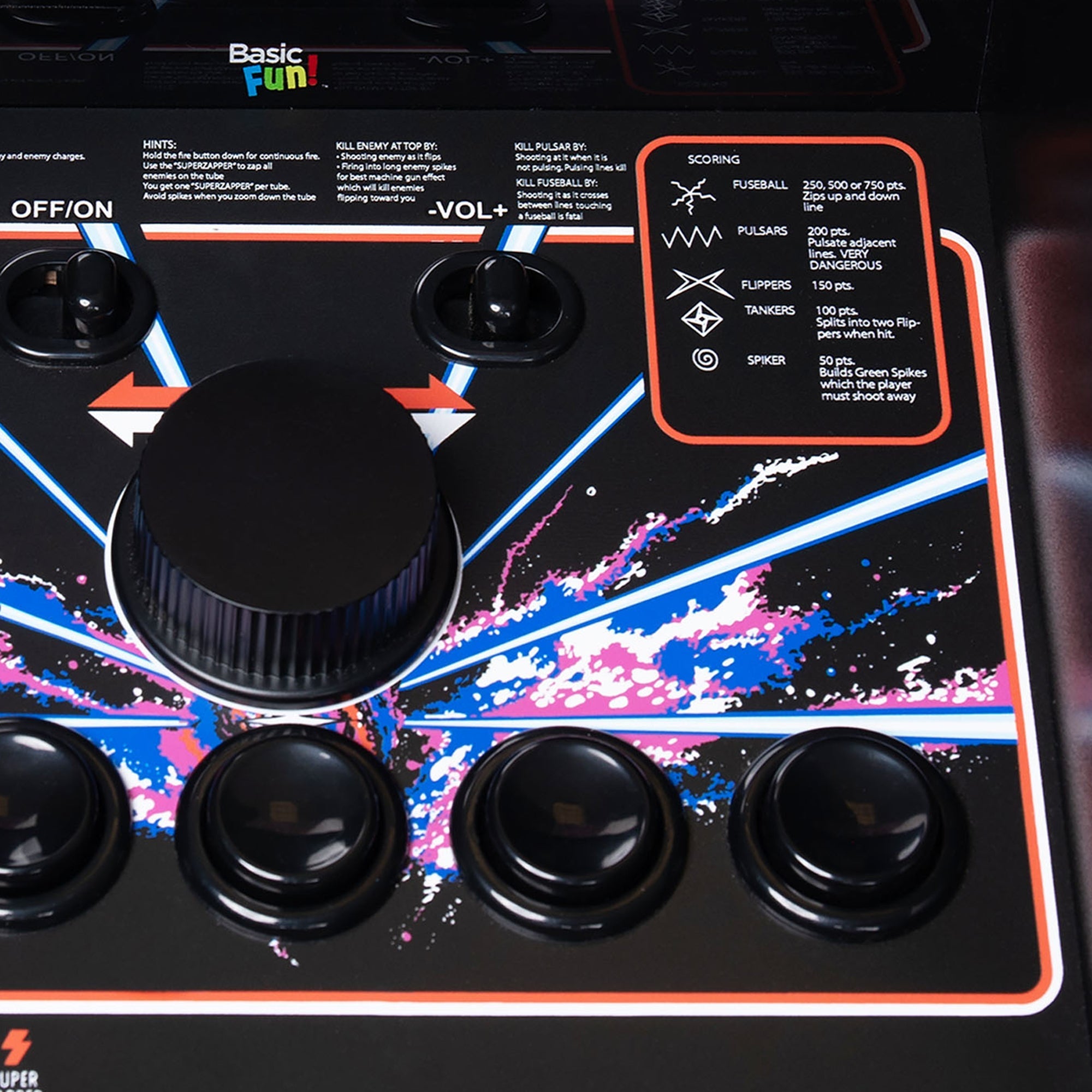 Atari Tempest Counter Series Arcade Game with 8 Inch Screen - detail view 6
