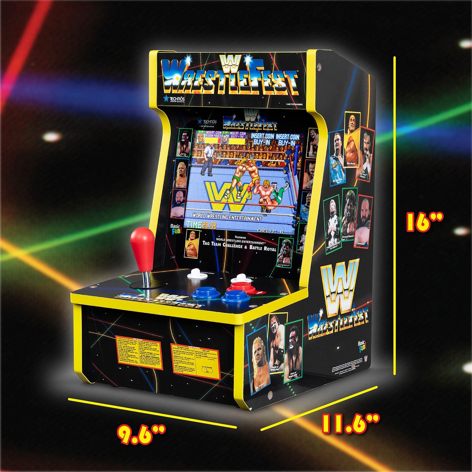 WWE Counter Series Game with 8" Liquid Crystal Screen & 4 Games - detail view 4