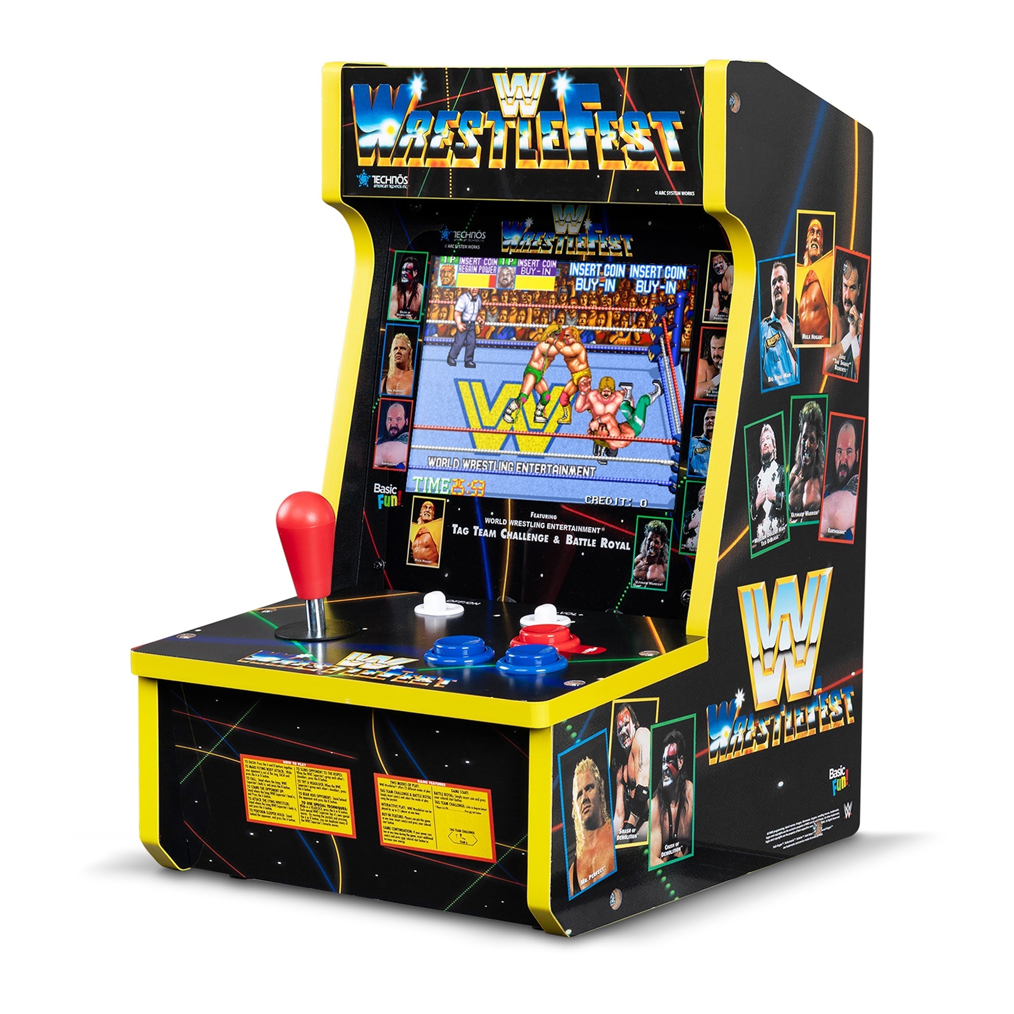 WWE Counter Series Game with 8" Liquid Crystal Screen & 4 Games - product view