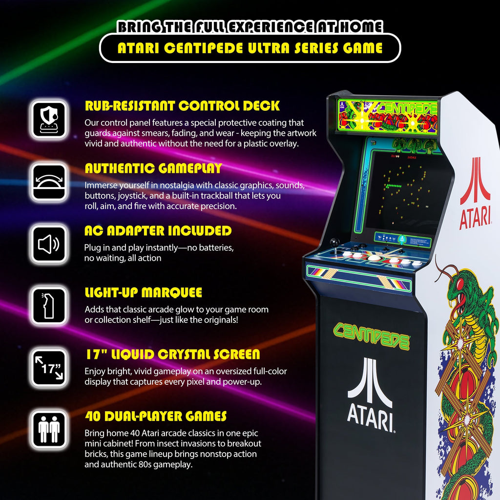Atari Centipede Ultra Series Arcade Machine - detail view 3