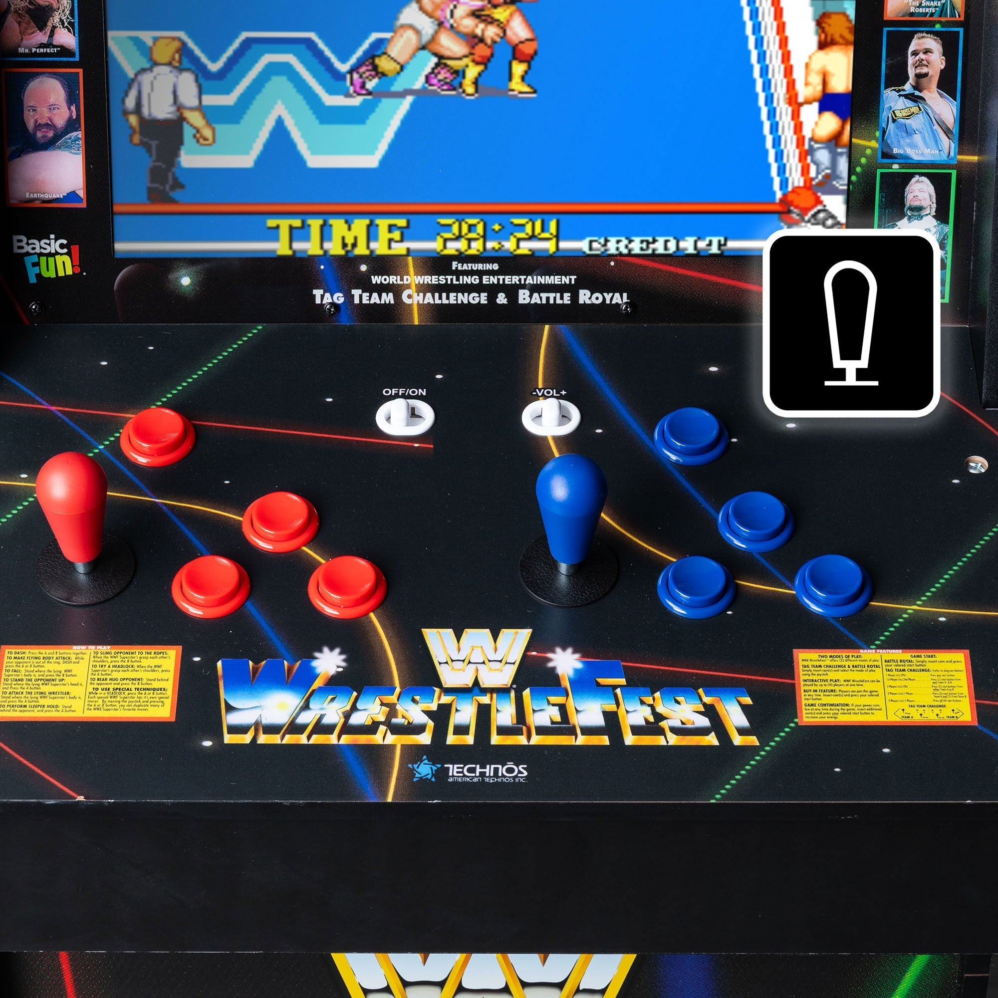 WWE Wrestlefest Ultra Series Arcade Machine - detail view 8