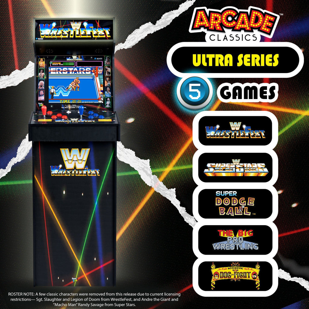 WWE Wrestlefest Ultra Series Arcade Machine - detail view 2