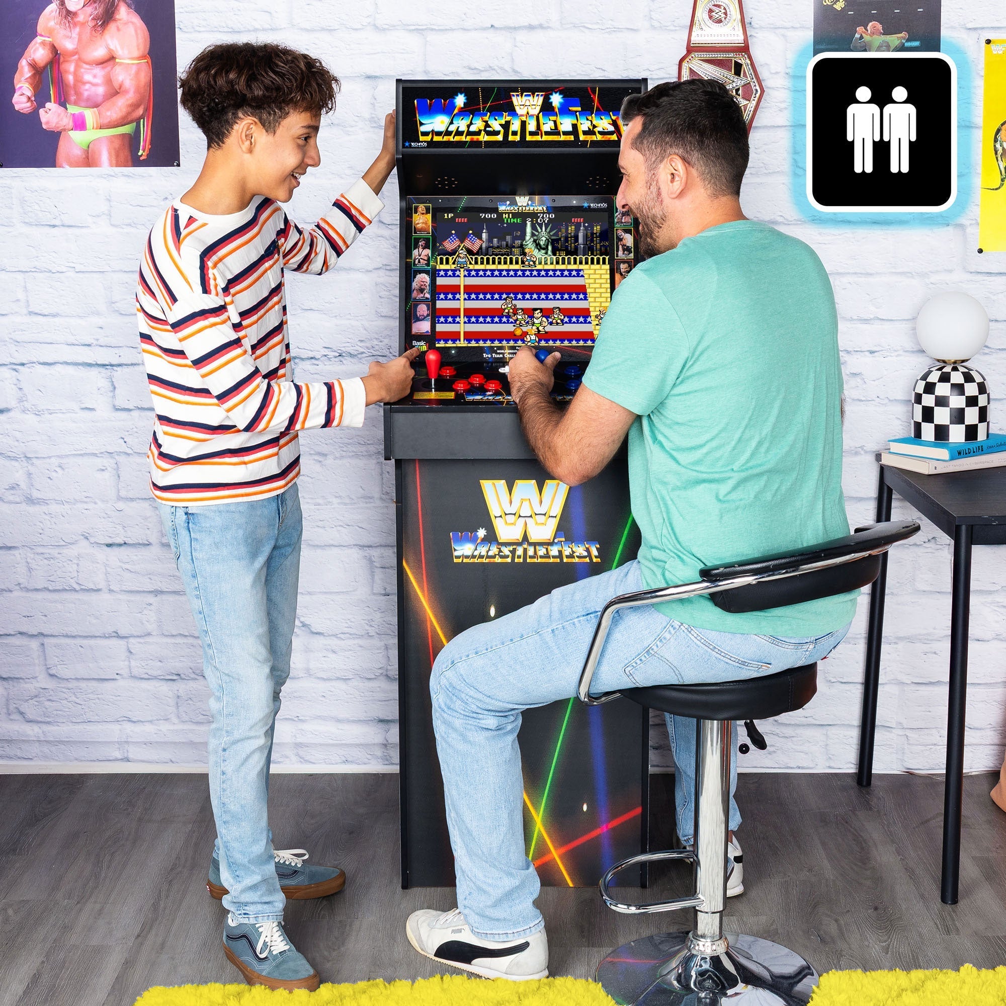 WWE Wrestlefest Ultra Series Arcade Machine - detail view 6