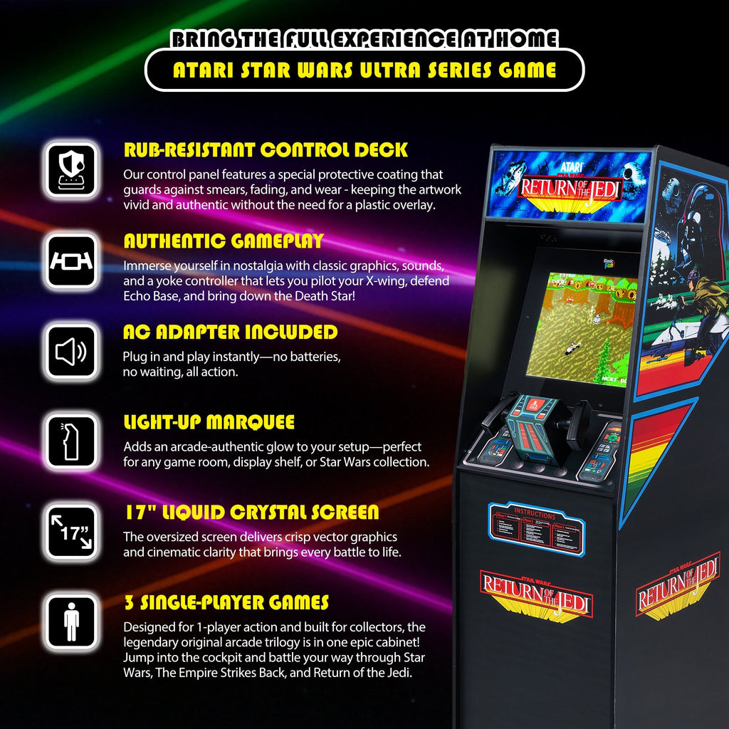 Atari Star Wars Ultra Series Arcade Machine - detail view 3