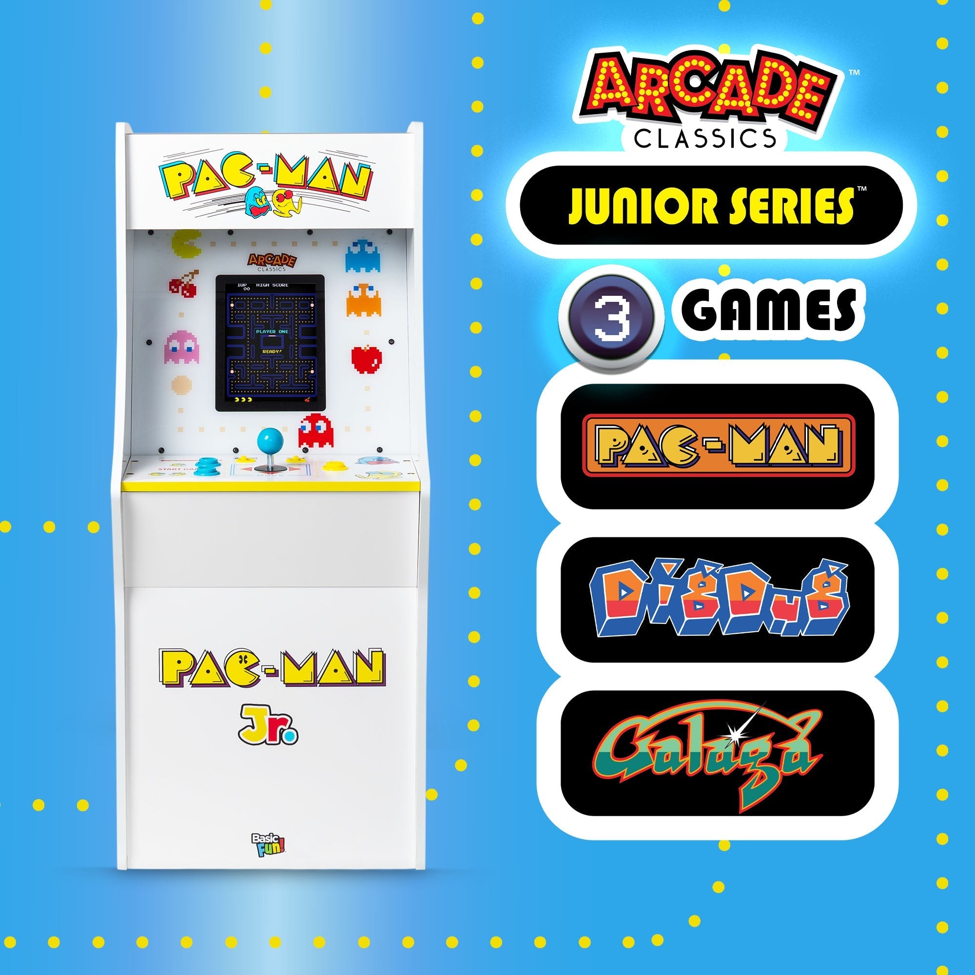 Pac Man Jr Series Arcade Game - detail view 2