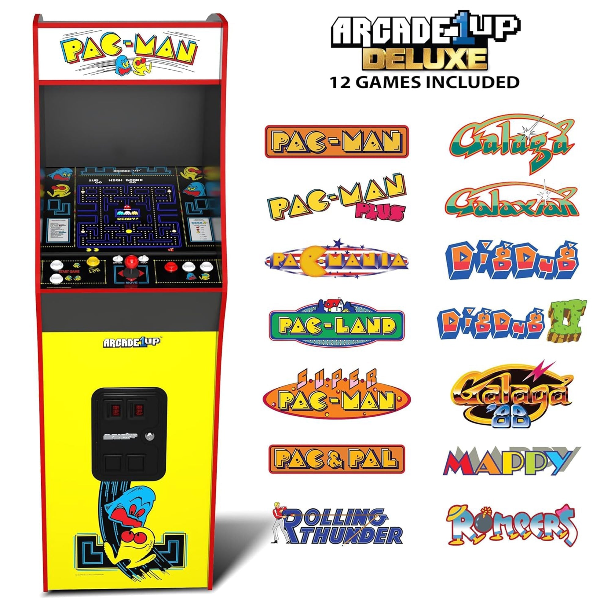 Pac-Man Deluxe Arcade Game - detail view 3