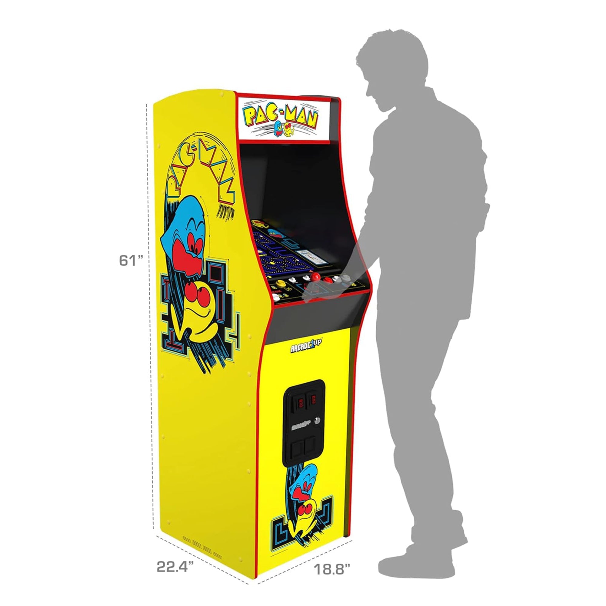 Pac-Man Deluxe Arcade Game - detail view 8