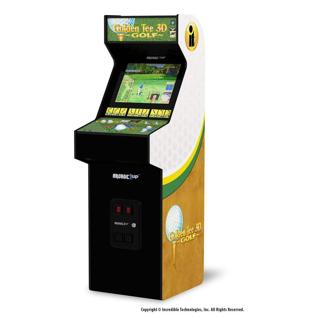 Golden Tee 3D Deluxe Arcade Machine - detail view 4