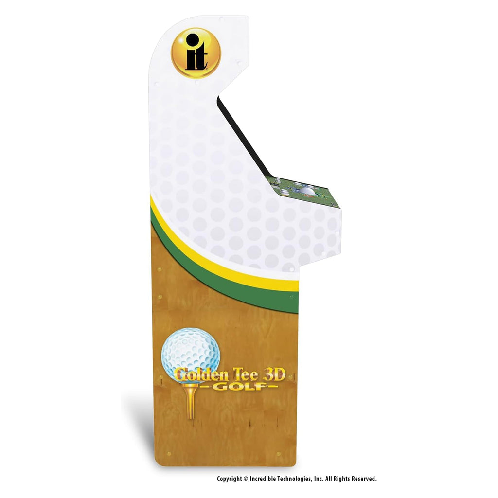 Golden Tee 3D Deluxe Arcade Machine - detail view 5