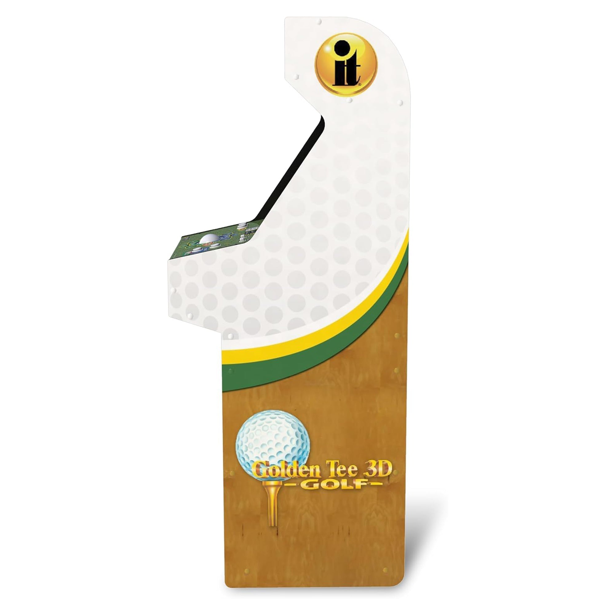 Golden Tee 3D Deluxe Arcade Machine - detail view 6
