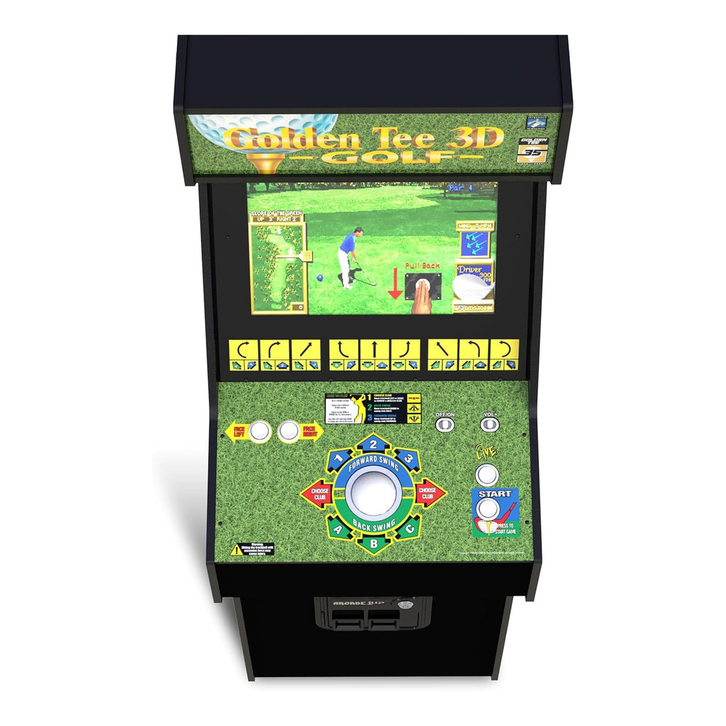 Golden Tee 3D Deluxe Arcade Machine - detail view 7
